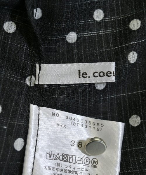 le coeur blanc เสื้อยืด/เสื้อท็อปส์