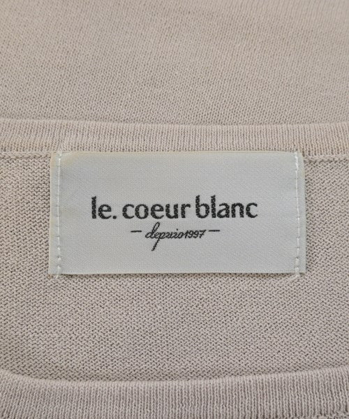 le coeur blanc เสื้อแขนกุด
