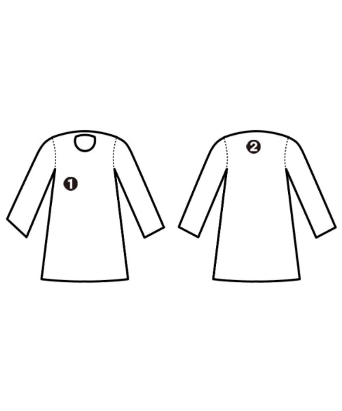 le coeur blanc ชุดเดรส