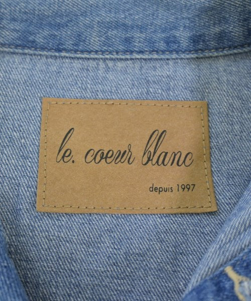 le coeur blanc แจ็คเก็ตยีนส์