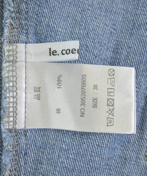 le coeur blanc แจ็คเก็ตยีนส์