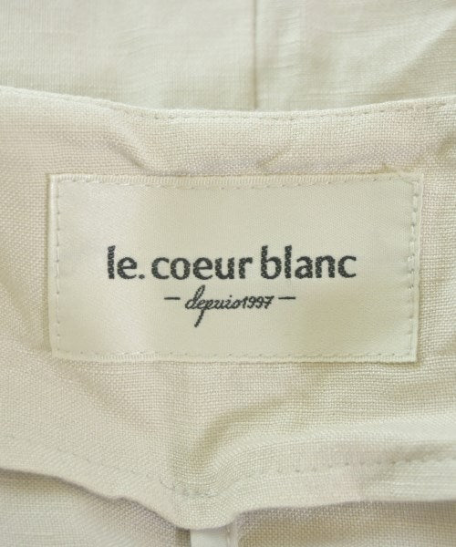 le coeur blanc แจ็คเก็ตไม่มีปก