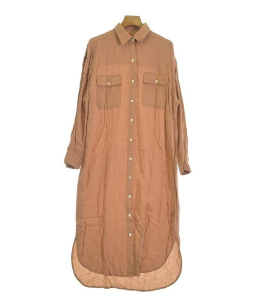le coeur blanc เดรสที่เป็นเสื้อเชิ้ตตัวยาว