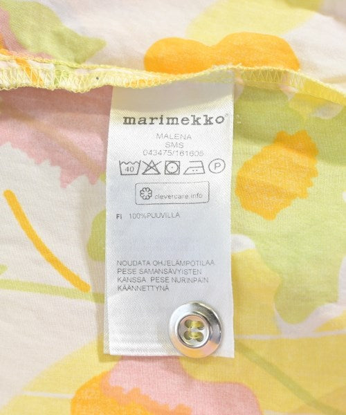 marimekko เดรสที่เป็นเสื้อเชิ้ตตัวยาว
