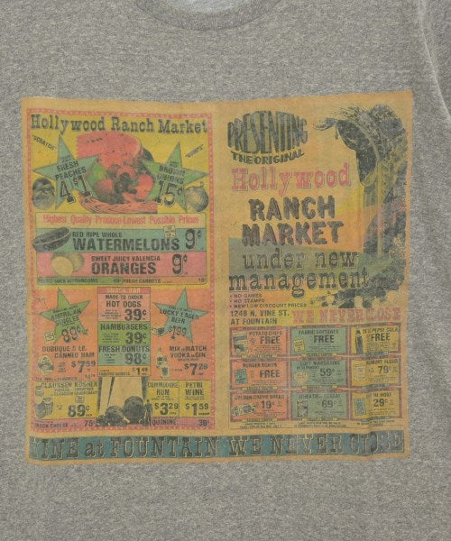 HOLLYWOOD RANCH MARKET เสื้อยืด/เสื้อท็อปส์