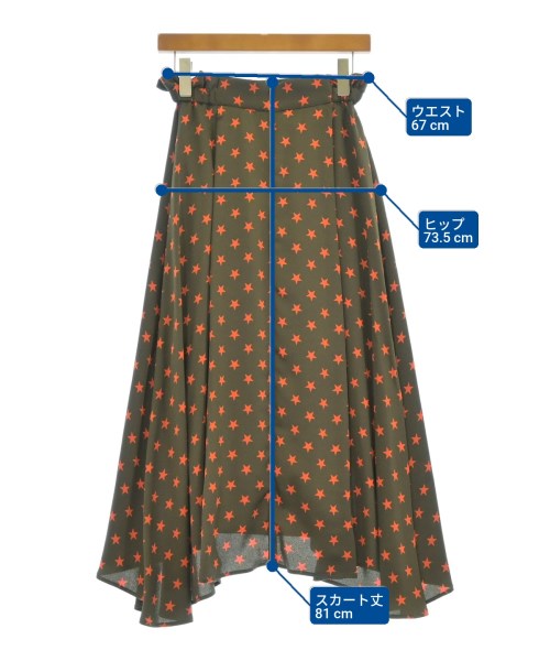 DOUBLE STANDARD CLOTHING กระโปรงยาว/แม็กซี่ยาว