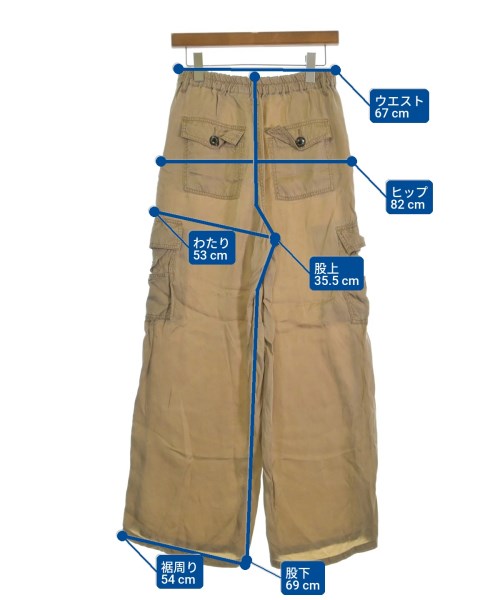 DOUBLE STANDARD CLOTHING กางเกงมีกระเป๋าข้างกางเกง2-4 กระเป๋า