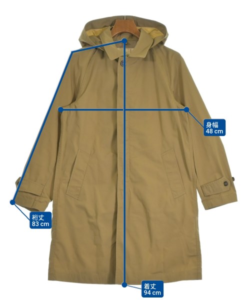 nano UNIVERSE เสื้อคลุมคอปก Soutien