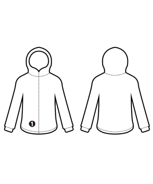 JULIUS เสื้อฮู้ด