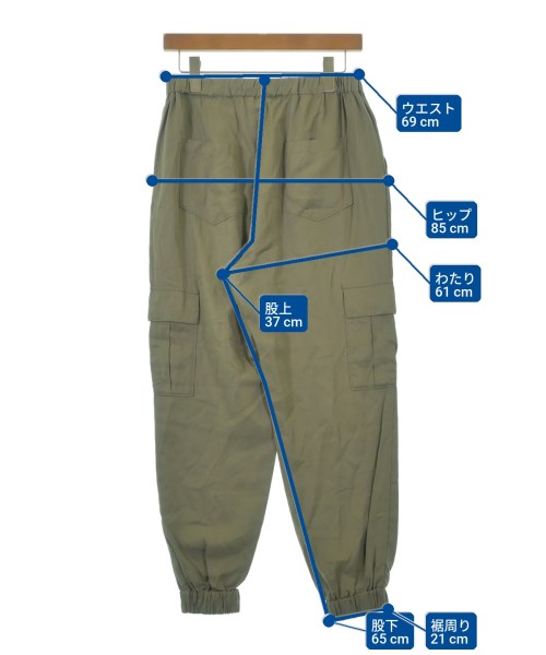 GALLARDA GALANTE กางเกงมีกระเป๋าข้างกางเกง2-4 กระเป๋า