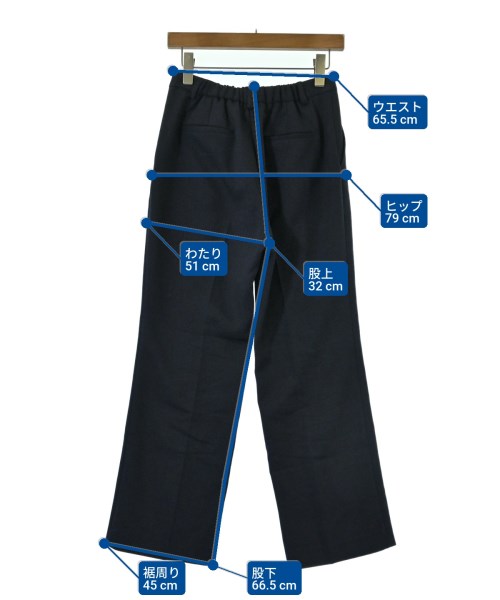 GALLARDAGALANTE NAVY กางเกงขายาว