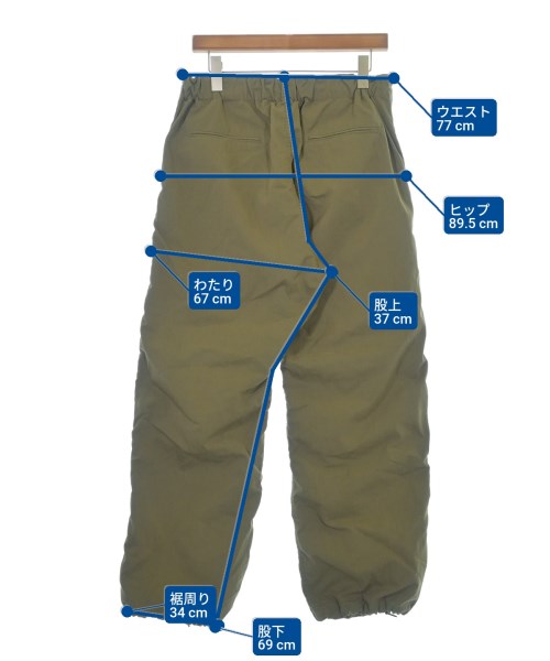 GALLARDA GALANTE กางเกงมีกระเป๋าข้างกางเกง2-4 กระเป๋า