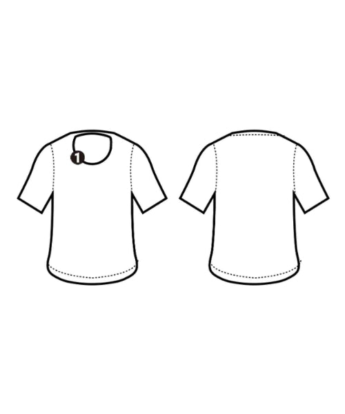 three dots เสื้อยืด/เสื้อท็อปส์