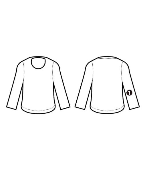three dots เสื้อยืด/เสื้อท็อปส์