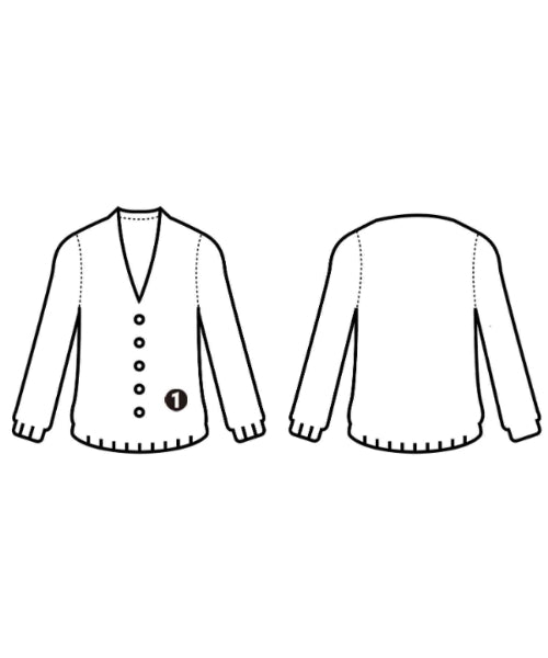 nano UNIVERSE เสื้อคาร์ดิแกน