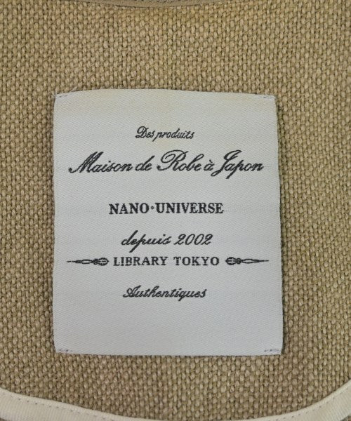 nano UNIVERSE แจ็คเก็ตไม่มีปก