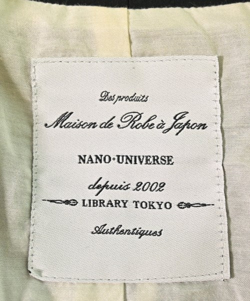 nano UNIVERSE แจ็คเก็ตไม่มีปก