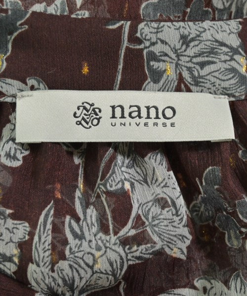 nano UNIVERSE เดรสที่เป็นเสื้อเชิ้ตตัวยาว