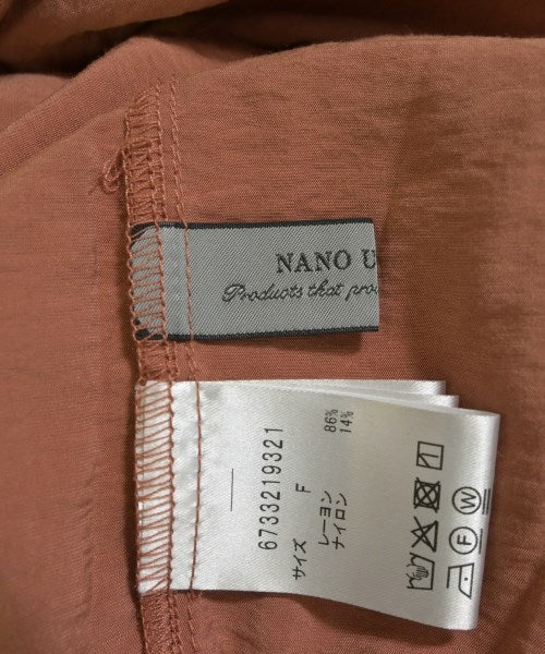 nano UNIVERSE เดรสที่เป็นเสื้อเชิ้ตตัวยาว