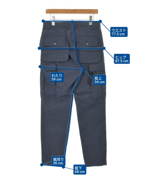 MIHARA YASUHIRO กางเกงมีกระเป๋าข้างกางเกง2-4 กระเป๋า