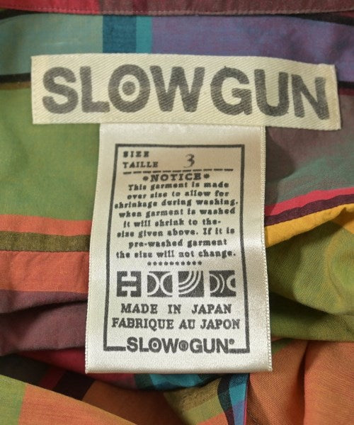 SLOW◎GUN เสื้อลำลอง