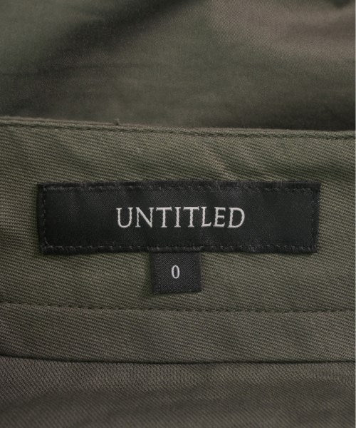 UNTITLED กางเกงมีกระเป๋าข้างกางเกง2-4 กระเป๋า