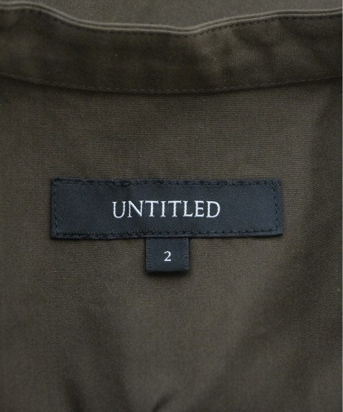 UNTITLED เดรสที่เป็นเสื้อเชิ้ตตัวยาว