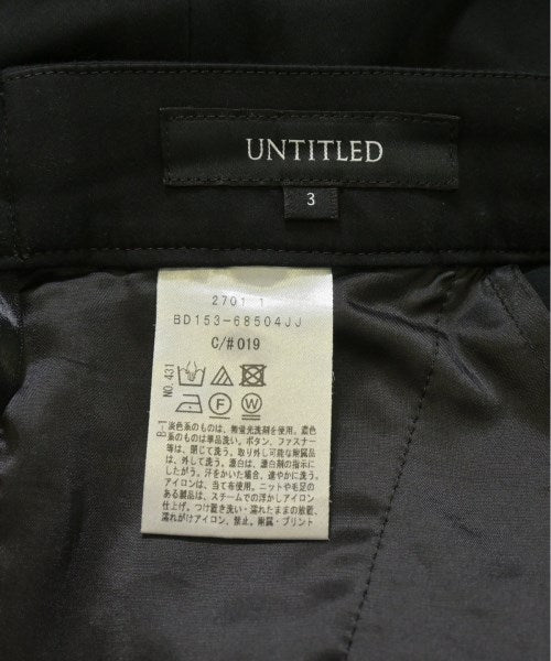 UNTITLED กางเกงขายาว