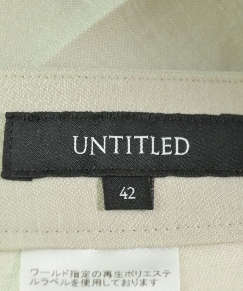 UNTITLED กางเกงขายาว