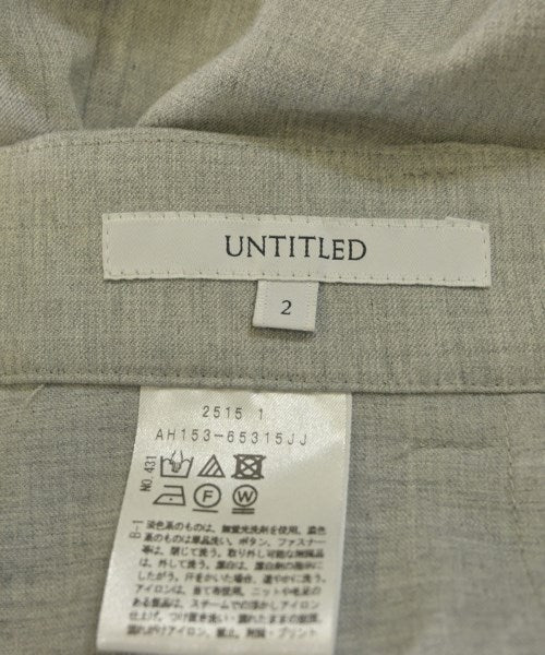 UNTITLED กางเกงขายาว