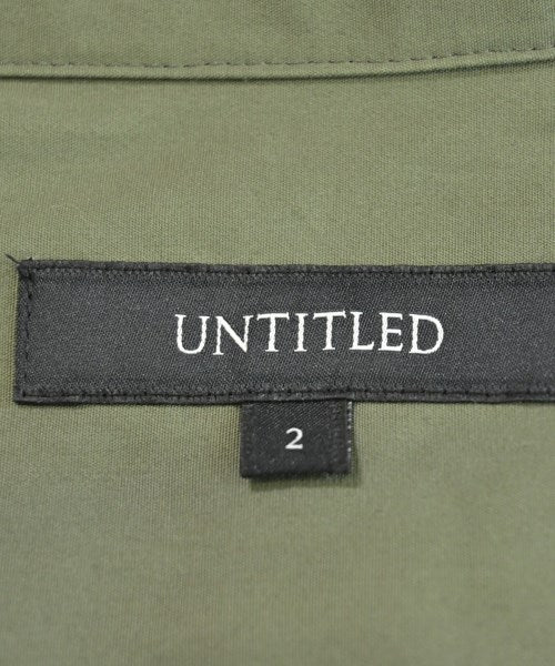 UNTITLED เดรสที่เป็นเสื้อเชิ้ตตัวยาว