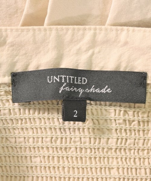 UNTITLED เดรสที่เป็นเสื้อเชิ้ตตัวยาว