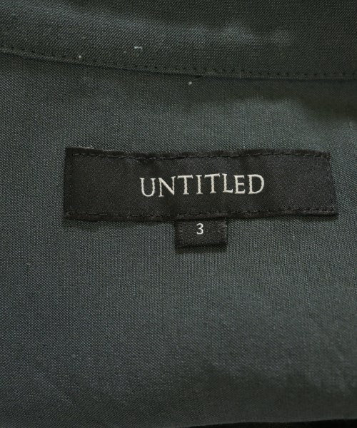 UNTITLED เดรสที่เป็นเสื้อเชิ้ตตัวยาว