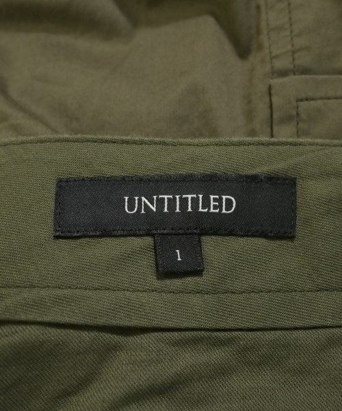 UNTITLED กางเกงมีกระเป๋าข้างกางเกง2-4 กระเป๋า