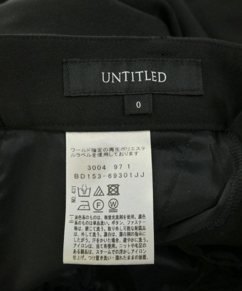 UNTITLED กางเกงขายาว