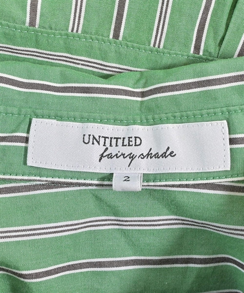 UNTITLED เดรสที่เป็นเสื้อเชิ้ตตัวยาว