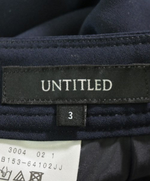 UNTITLED กางเกงขายาว