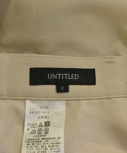UNTITLED กางเกงขายาว