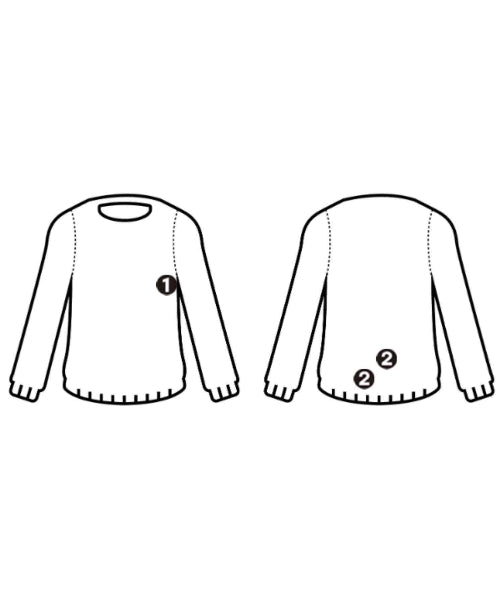 UNTITLED เสื้อกันหนาว