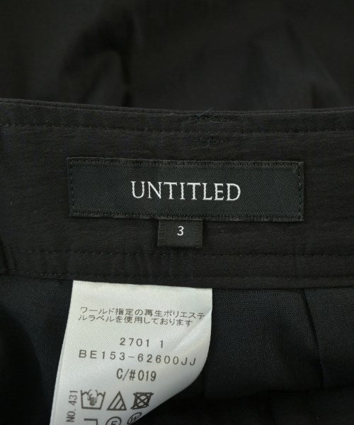UNTITLED กางเกงมีกระเป๋าข้างกางเกง2-4 กระเป๋า