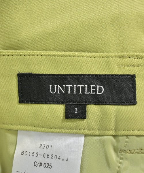 UNTITLED กางเกงขายาว