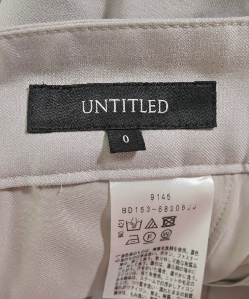 UNTITLED กางเกงขายาว