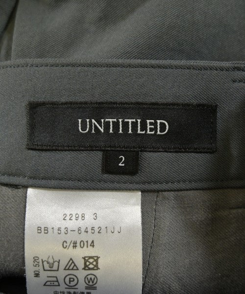 UNTITLED กางเกงขายาว