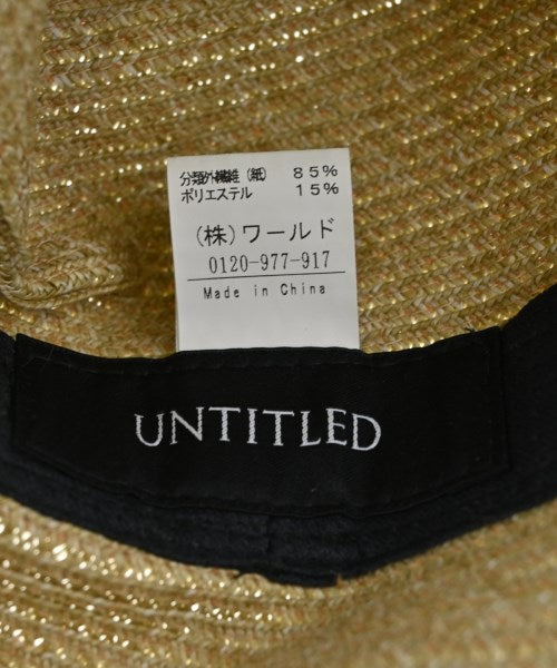 UNTITLED หมวกฟาง