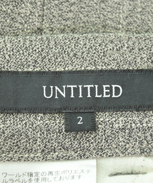 UNTITLED กางเกงขายาว