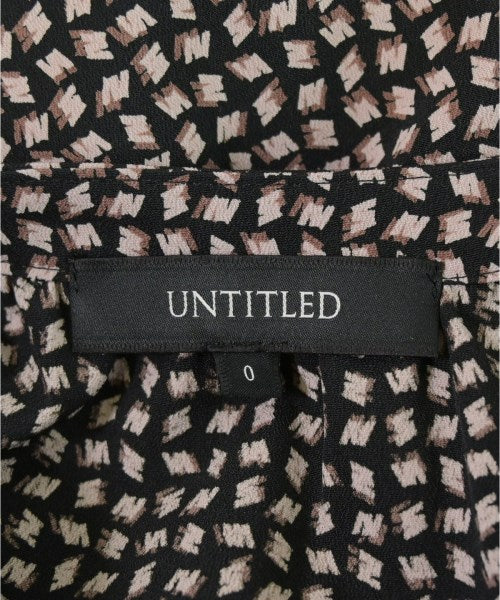 UNTITLED เดรสที่เป็นเสื้อเชิ้ตตัวยาว