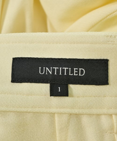 UNTITLED กางเกงมีกระเป๋าข้างกางเกง2-4 กระเป๋า