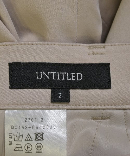 UNTITLED กางเกงขายาว