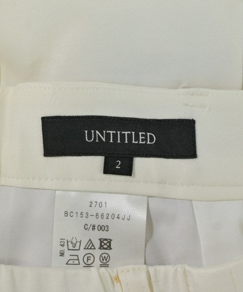 UNTITLED กางเกงขายาว