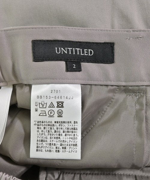 UNTITLED กางเกงขายาว